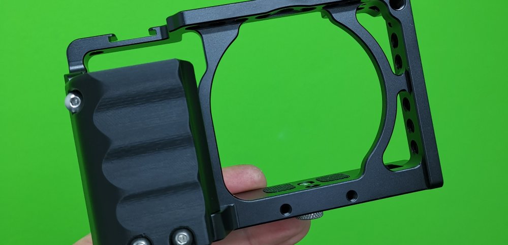 Grip handle for SmallRig 1661 and 1889 Cage for Sony Alpha A6000  A6300  A6400 cameras