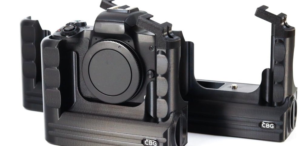 Extended battery grip for Canon EOS M50