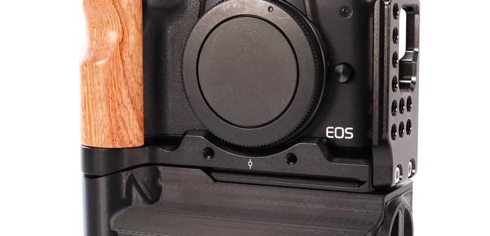 Custom Battery Grips Battery Add-On for Canon EOS M50 SmallRig L-bracket