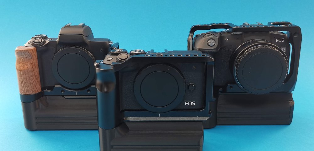 Canon EOS RP, Canon EOS M6 mark II, Canon EOS M50. SmallRig Cages and CustomBatteryGrips Cage Battery Add-Ons