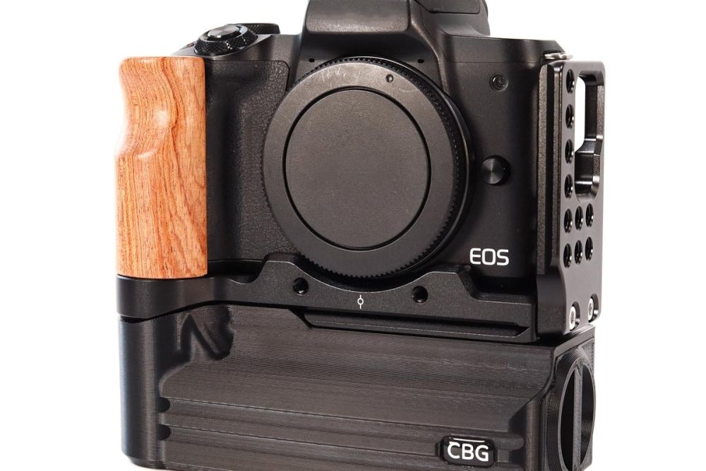 Custom Battery Grips Battery Add-On for Canon EOS M50 SmallRig L-bracket