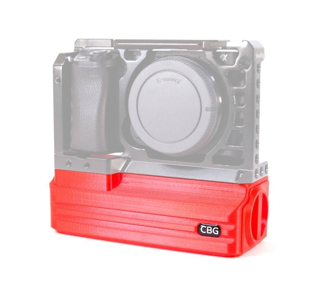 Red Battery Add-On for SmallRig 1889 Sony A6000 A6300 A6400 A6500 Cage