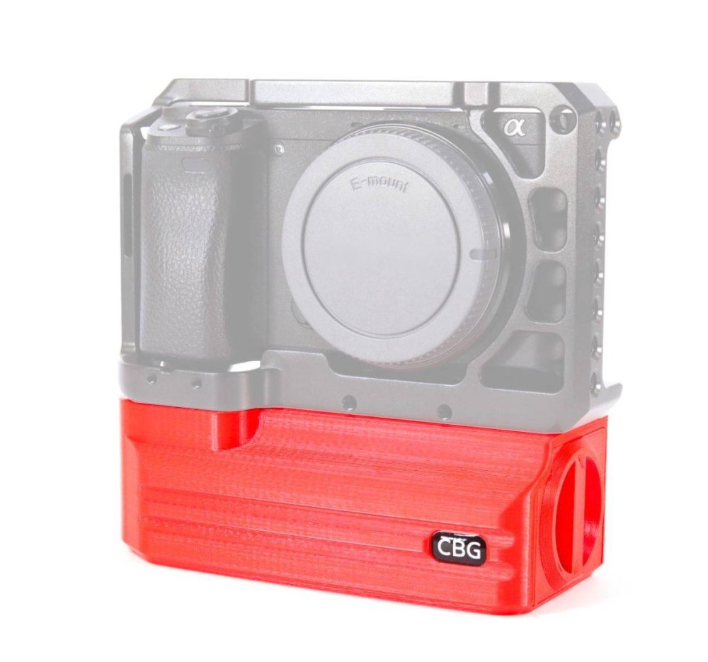 
                            Red Battery Add-On for SmallRig 2310 Sony A6000 A6300 A6400 A6500 Cage