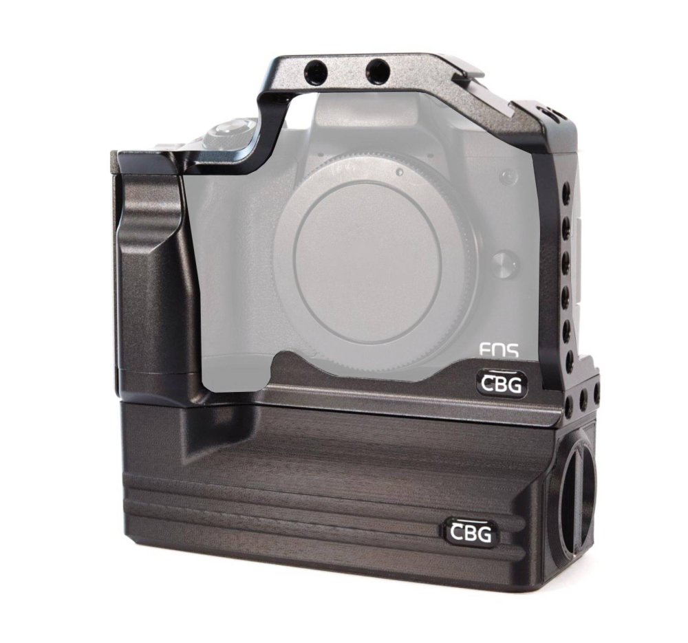 
                            Cage + Battery Add-On For Canon EOS M50