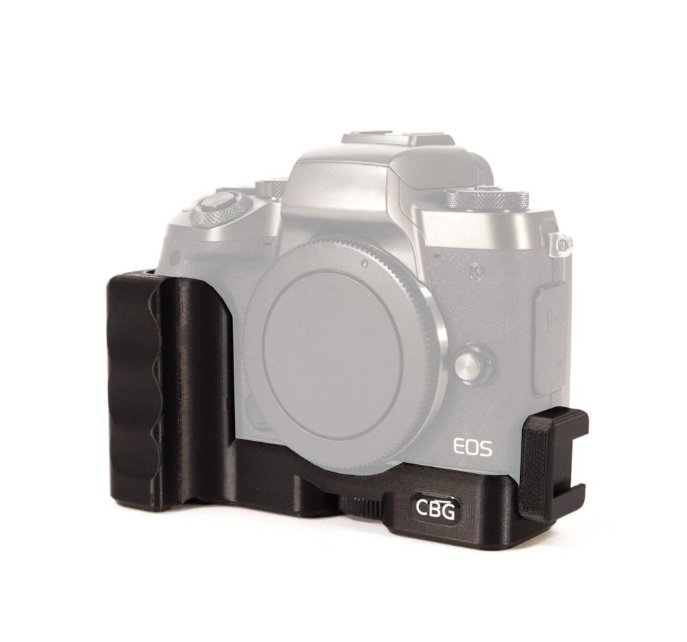 
                            Extension Grip With Extra Cold Shoe for Canon EOS M5