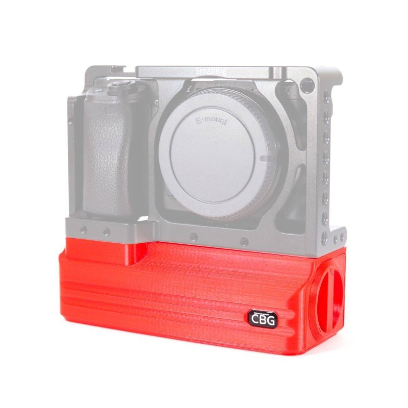 
                                    Red Battery Add-On for SmallRig 1661 Sony A6000 A6300 A6400 A6500 Cage